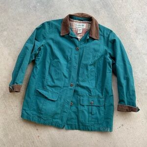 Vintage L.L.Bean Workwear Jacket XL Barn Coat Chore Green